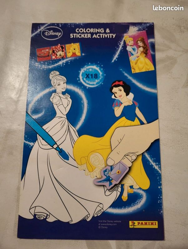 Livret de coloriage Héroïnes Disney (image 1)