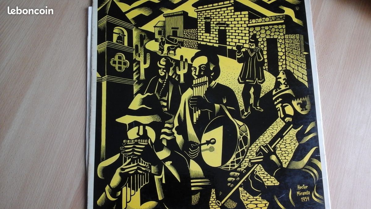 Vinyl 33T/30cm "flûtes indiennes" /vintage '60 (image 2)