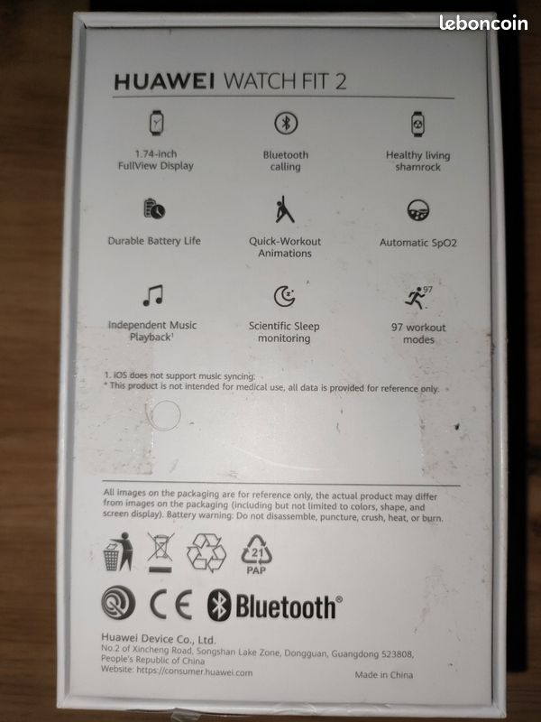 Montre connectée HUAWEI Watch Fit 2 (image 4)
