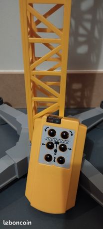 Grande grue de chantier Playmobil 5466 radiocommandée - Jeux & Jouets