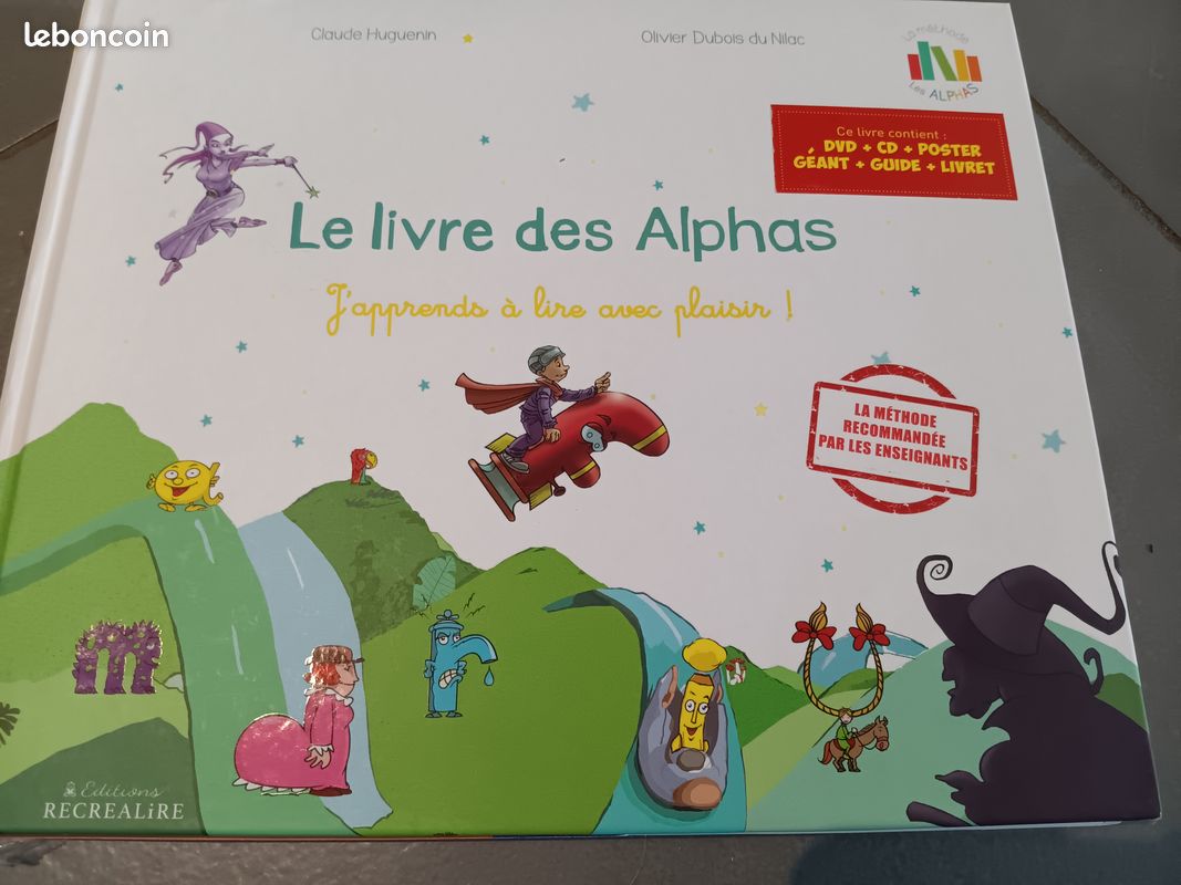 Les alphas apprendre à lire avec plaisir - Livres