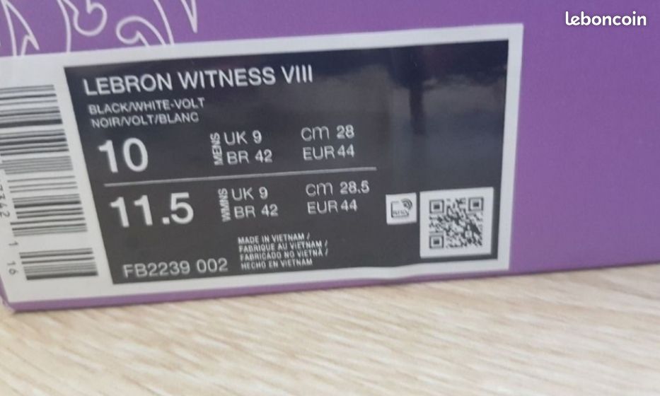 Basket nike lebron witness VIII (image 4)
