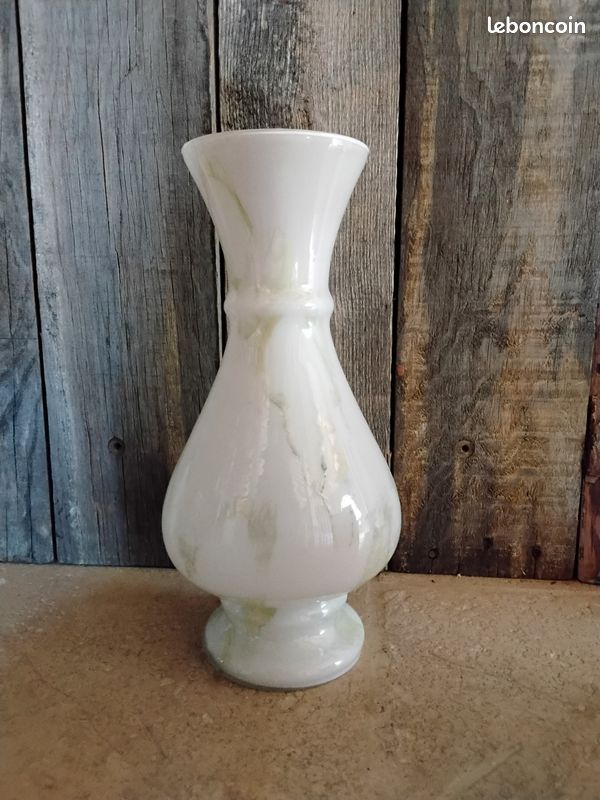 Grand vase en opaline vintage (image 4)