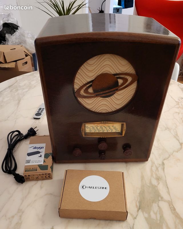 NEUF - Radio Vintage / Enceinte Bluetooth / TSF (image 3)