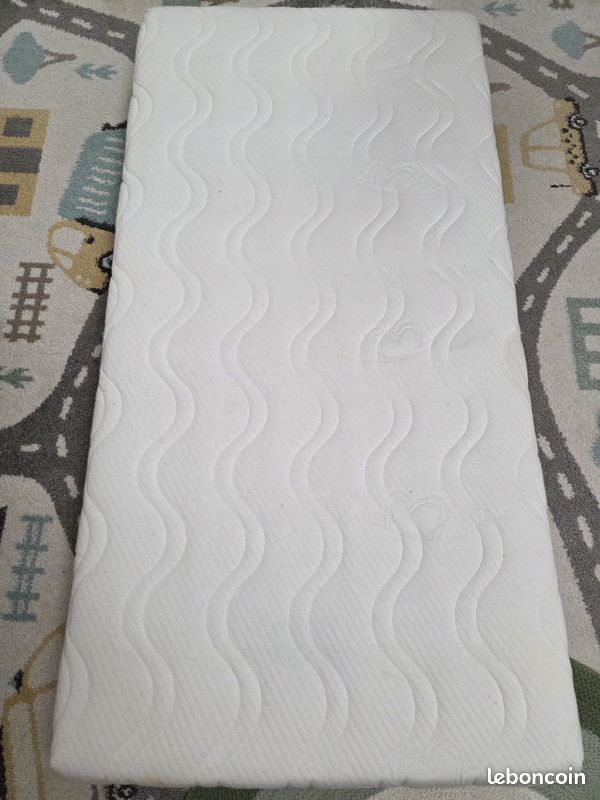Matelas bébé Coco latex 120x60 Kadolis (image 4)