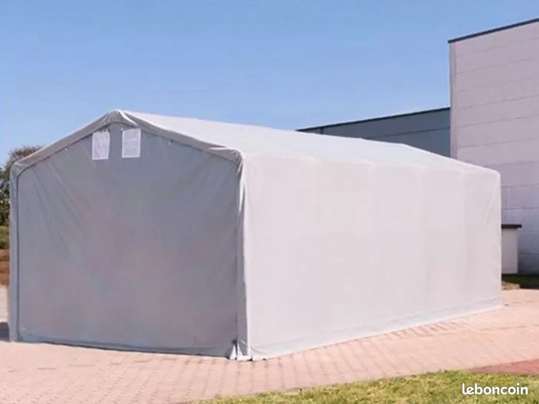 Tente PVC de Stockage 4x6 m – Abri Toile Pro – Produit Neuf (image 3)