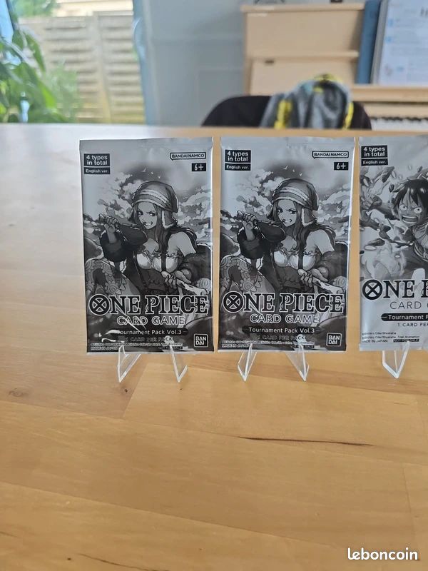 one piece card game tournament pack vol 3 One Piece Card Game - The 3 Captains Pack Set 2024 (V-Jump Oct 2024 Sp main image 1