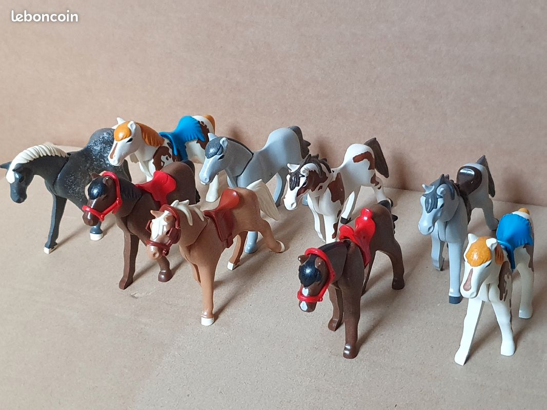 Playmobil chevaux d'occasion (image 2)