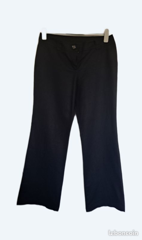 Pantalon Femme Lin 46 CAMAÏEU Vêtements