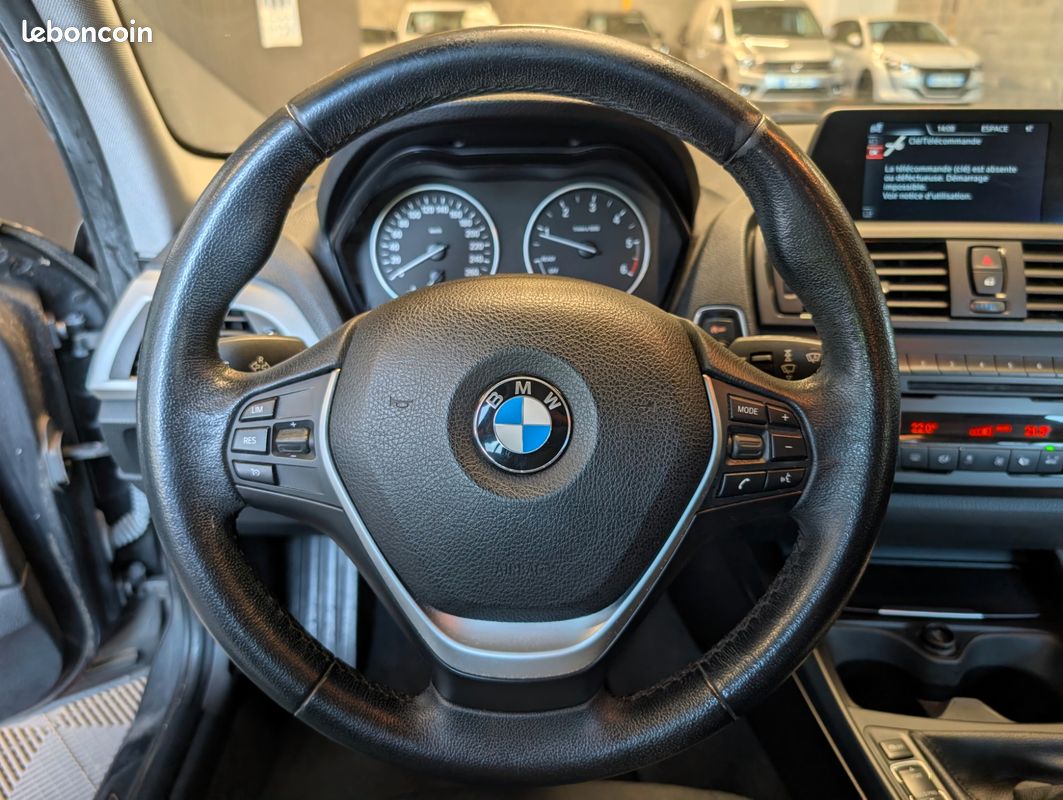 BMW SERIE 1 114D 95CV LOUNGE PLUS - FACTURES D'ENTRETIEN - RIEN A PREVOIR - GPS - CLIM AUTo (image 4)