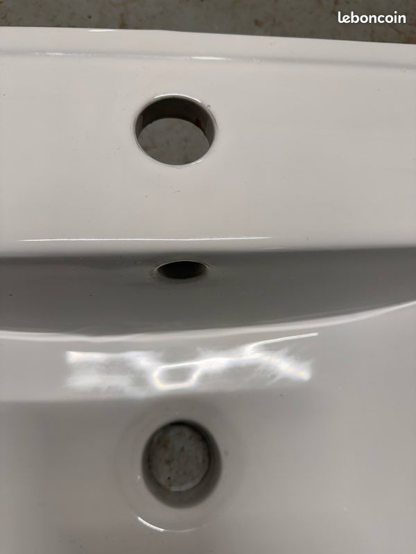 Lavabo très bon état blanc (image 3)