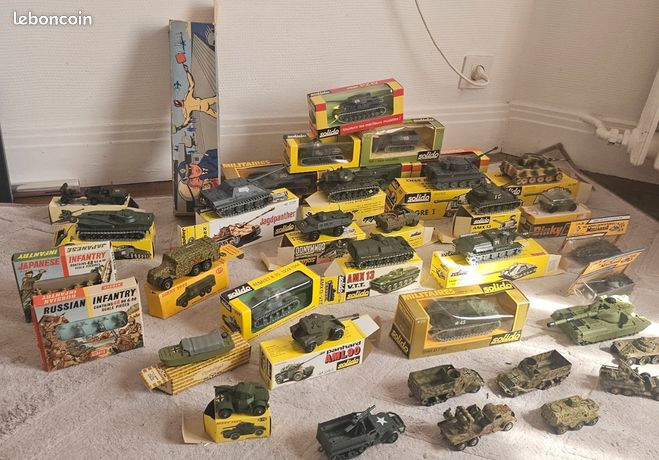 Lot De Jouets Militaires Solido – Miniatures Collection