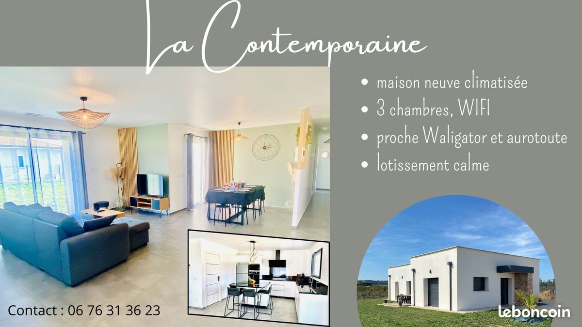 La Contemporaine - 3 chambres - proche technopole (image 1)