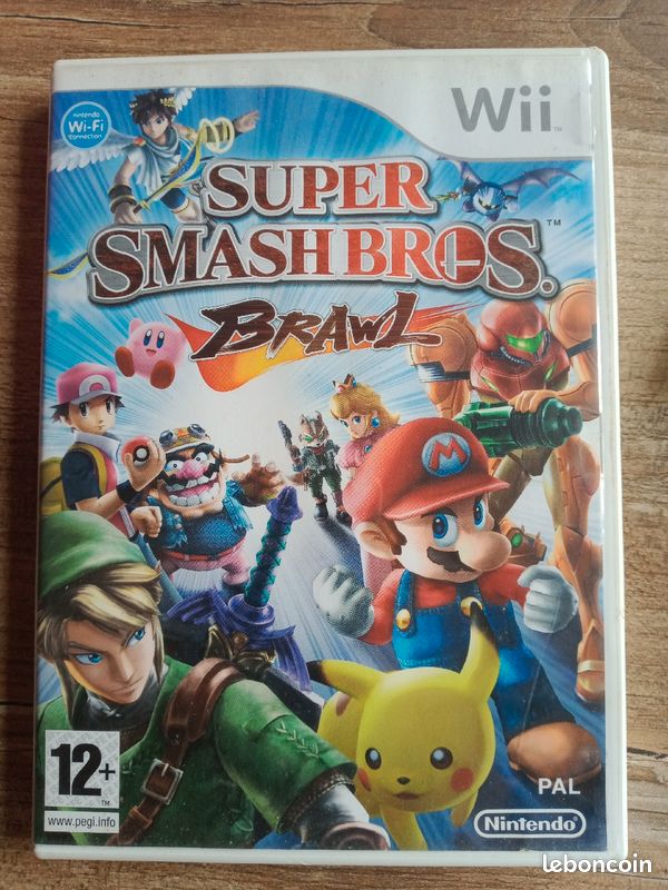 Jeu Wii super smash bros (image 1)