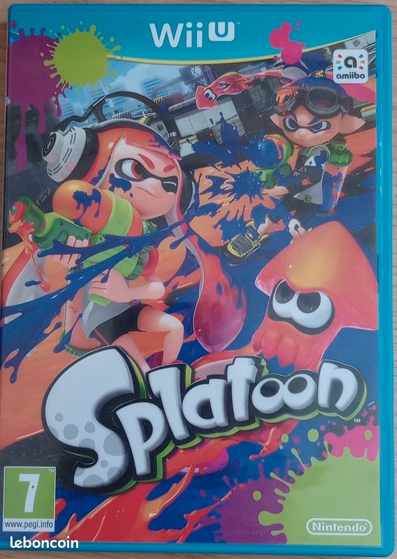 Splatoon - Nintendo Wii U - Complet (image 1)