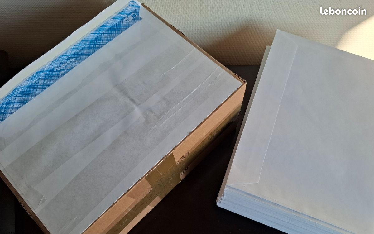 Pack De 2 Enveloppes Rapides Back On Track (Large Et XL) - Occasion - Très Bon état