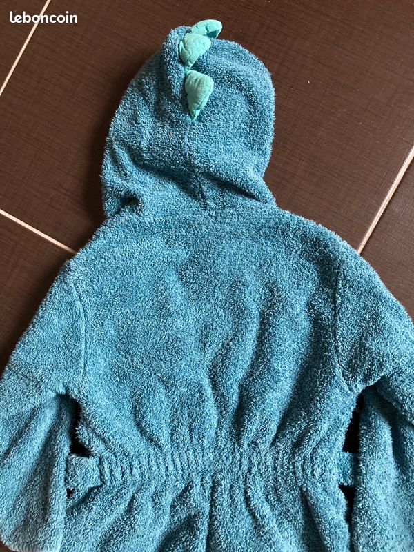 Peignoir garçon avec broderie prénom (image 5)