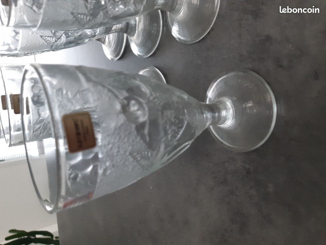 10 coupes à dessert à glace ou verre à cocktail luminarc (image 2)