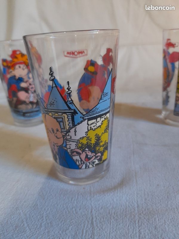verre à moutarde vintage Super Mario World 1993 - Amora Nintendo