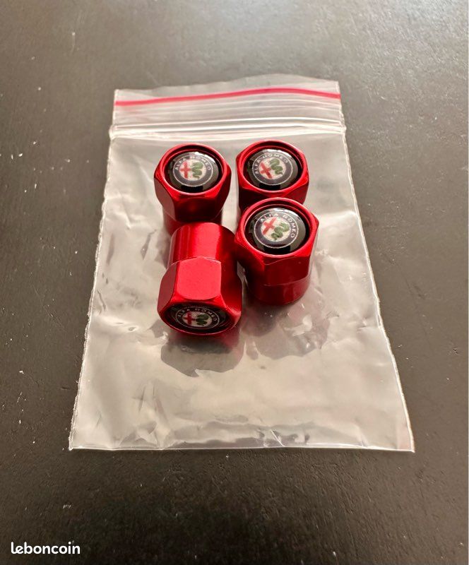 4 Pieces Bouchon Valve Pneu Voiture Pour Alfa Romeo Giulietta