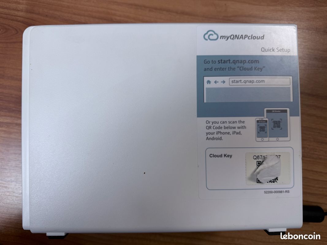 NAS QNAP TS-220 – réinitialisé – sans disques - Accessoires informatique