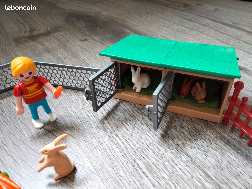 Maisonnette des rongeurs et clapier à lapin playmobil (image 6)