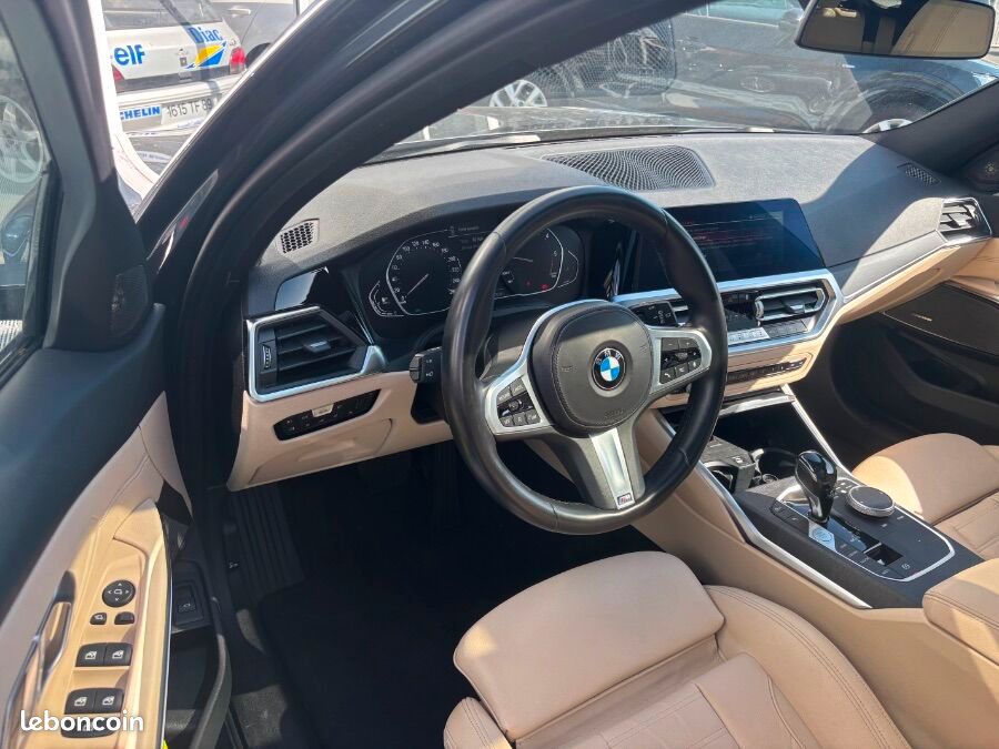 BMW Série 3 Touring (G20) 320DA 163 BVA8 PACK Sièges Sport TOE JA18 Hifi Key Less 1ère Main (image 18)