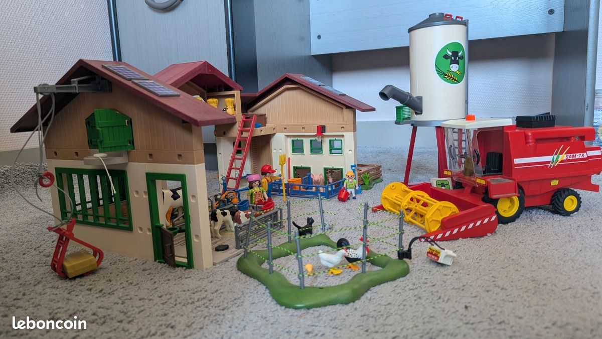 Ferme playmobil avec moissonneuse (image 4)