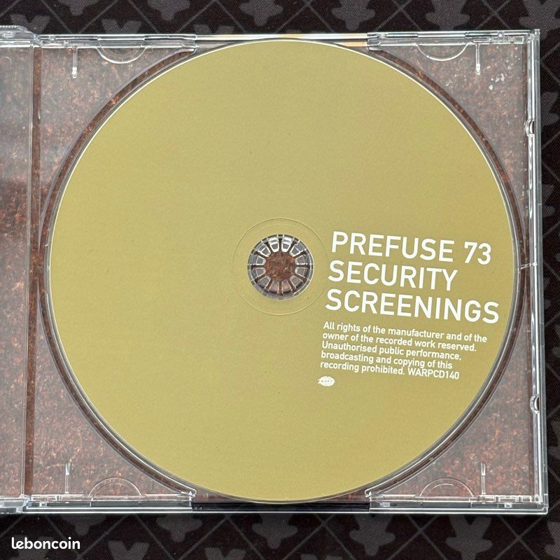 Vends CD - Prefuse 73 - Security Screenings (2005) (image 2)