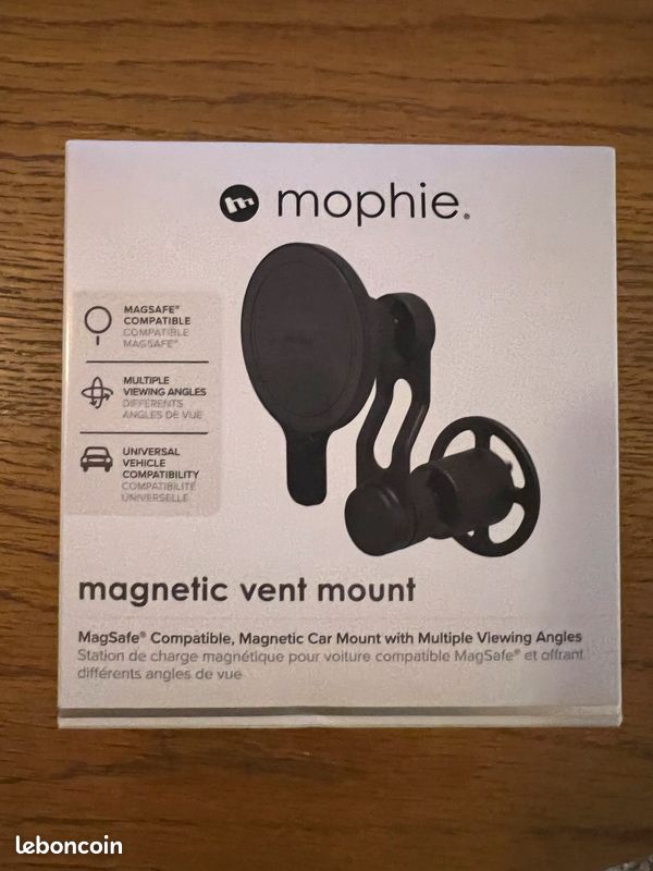 Support magnétique portatif de mophie (compatible avec MagSafe