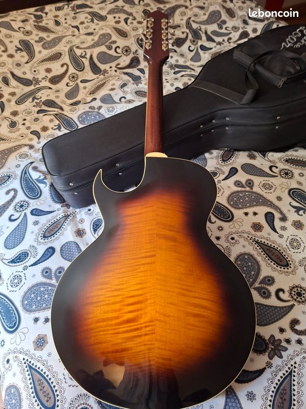 Guitare Archtop Jazz - The Loar LH 650 VSB + Etuit rigide (image 2)