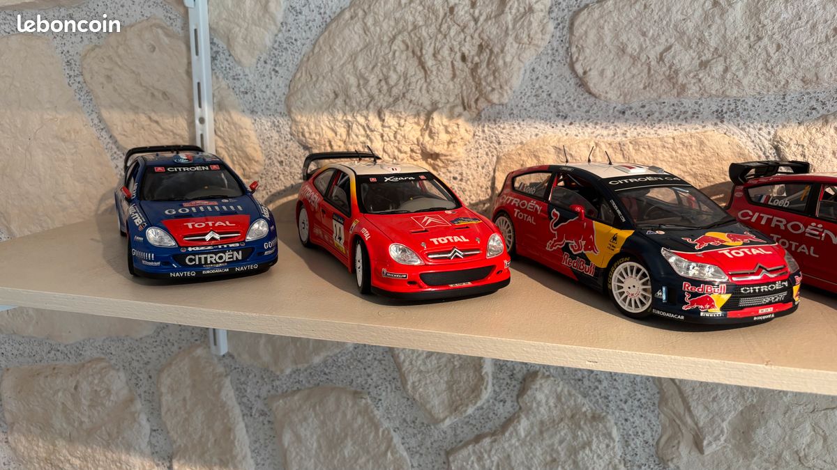 Lot 1/18 miniatures voitures de rallye – Loeb, Grönholm (image 2)