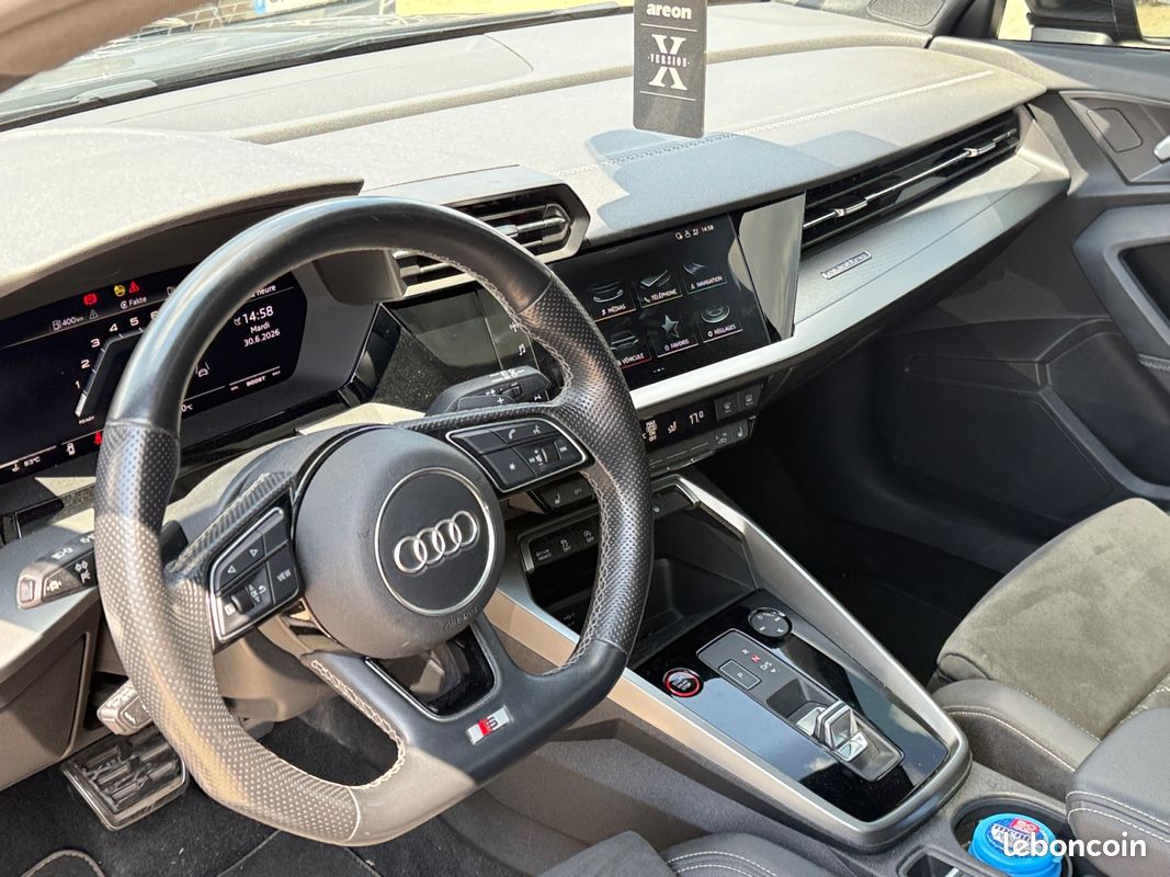 AUDI S3 SPORTBACK TFSI 310 S tronic 7 Quattro Toit Ouvrant Garantie 12 Mois (image 12)