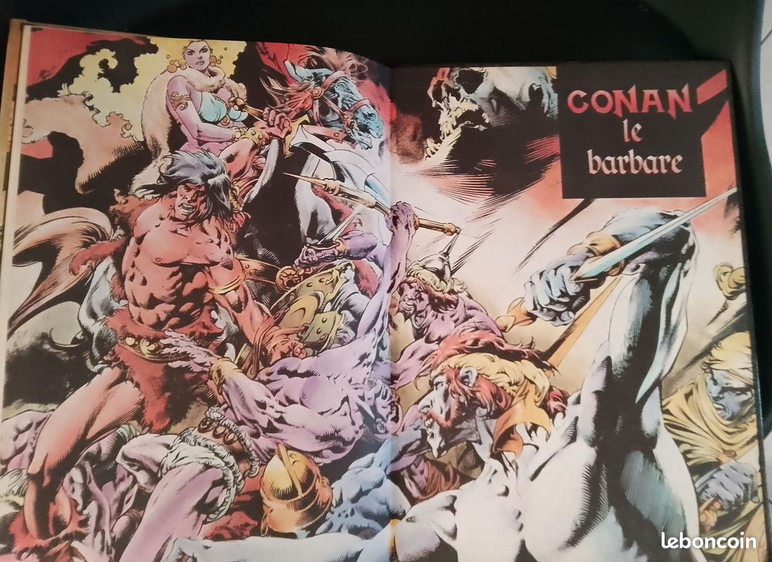 Album bd Conan Artima Color Marvel Géant numéro 8 La vallée des vampires 1981 (image 6)
