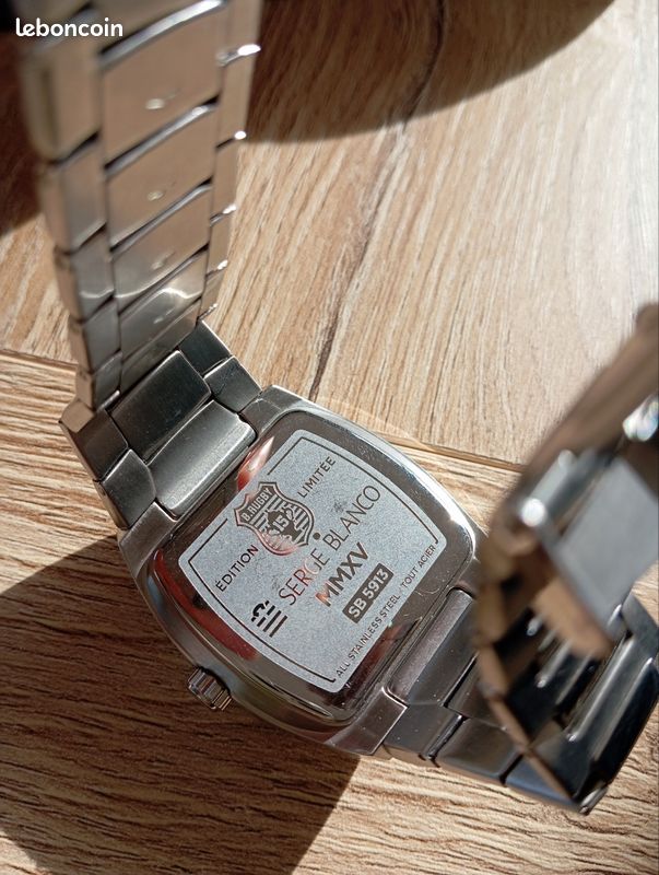 Montre Homme Serge Blanco Team 15 SB1080 - Occasion, Bon état Général