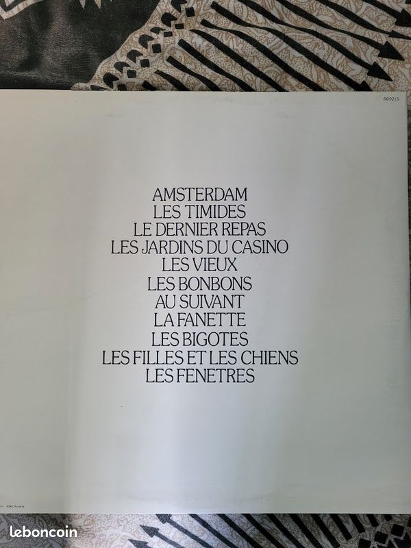 Coffret Brel 7 disques 33T avec pochettes (image 8)