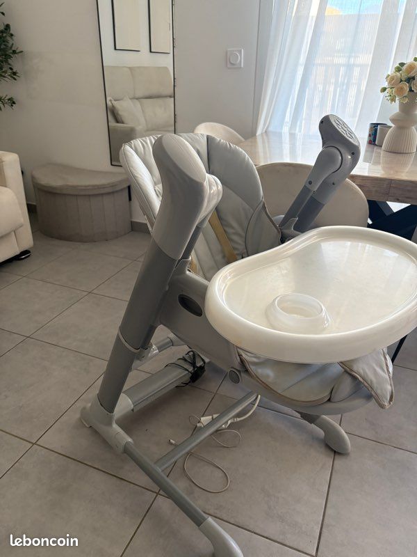 Chaise haute 2 en 1 transat (balancelle mais HS) (image 3)