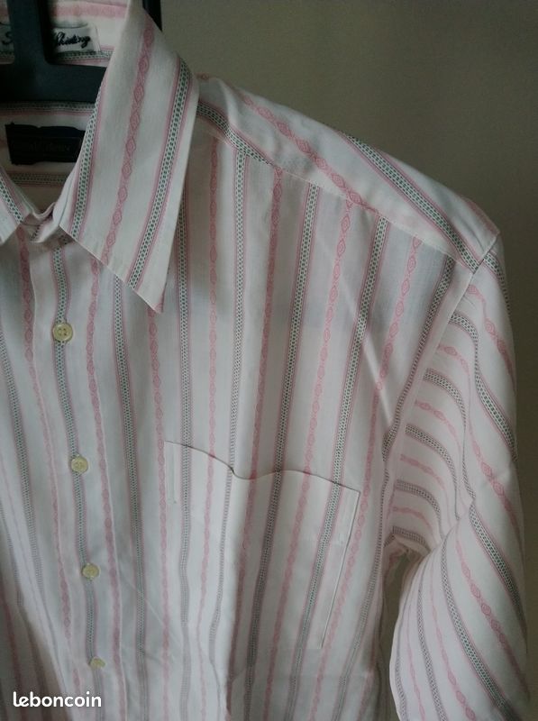 Chemise à rayures taille 2 (S) (image 4)