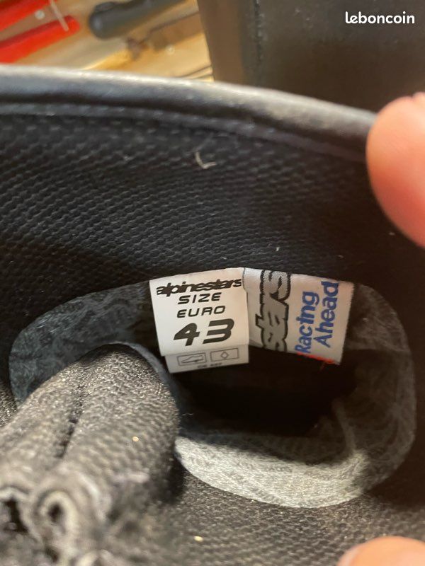 Botte moto alpinestars t43 (image 3)