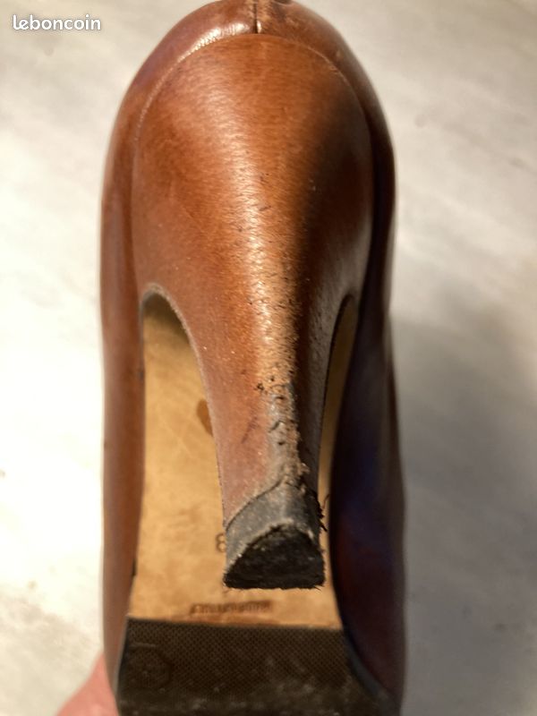 Boots cuir 36/37 (image 7)