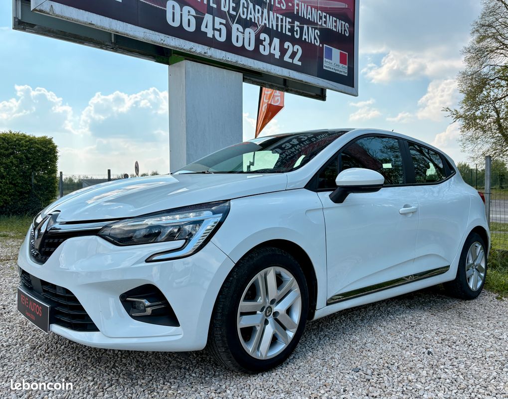 RENAULT CLIO V 1.0 TCE 90 CH FINITION INTENS 05/2021 78194 KM 12990e GARANTIE 6 MOIS TOTALE POSSIBILITÉ D'EXTENSION DE GARANTIE DE 48 MOIS REPRISE / FINANCEMENT POSSIBLE (image 2)