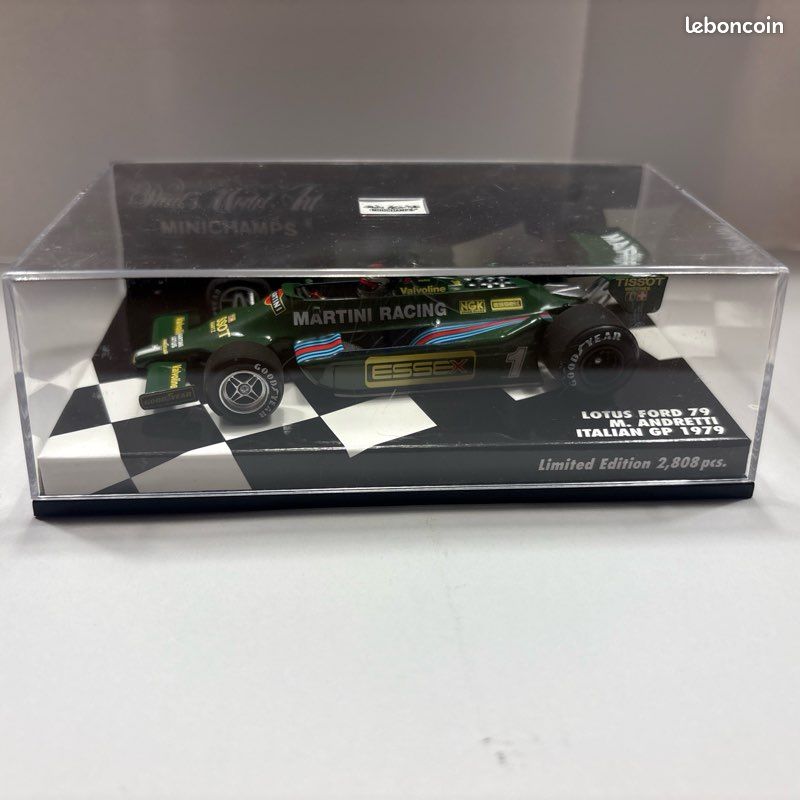 Lotus Ford 79 M.andretti italian GP 1979 minichamps - Collection