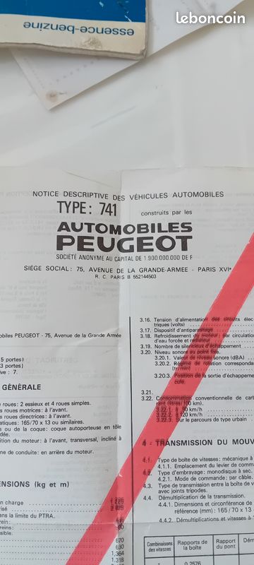 Documents de bord 205 (image 3)