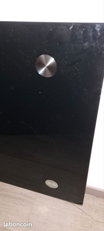 Table en verre et 4 chaises (image 2)