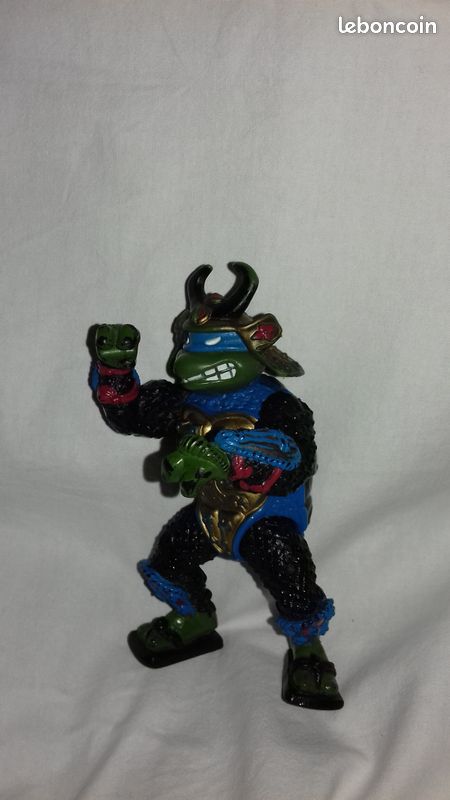 Figurine tortue ninja Leo Samurai Hauteur 12 Cm Année 1990 (image 4)