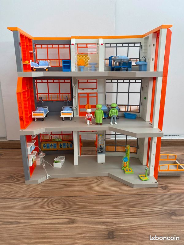 Hopital playmobil + extension 1 étage (image 2)