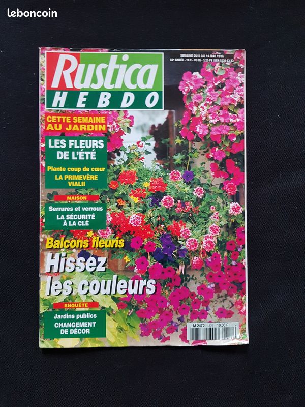 Lot de 12 magazines Rustica Hebdo de 1995 à 1996 (image 2)
