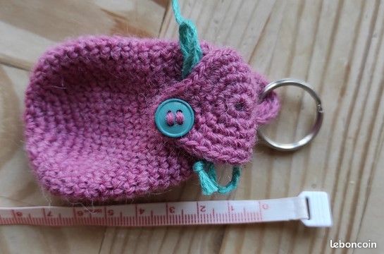Porte clés bourse au crochet (image 5)
