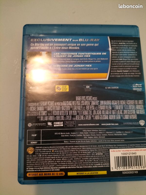 Jonah Hex blu-ray (image 4)