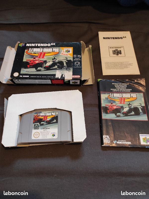 F1 World Grand Prix 2 N64 Nintendo 64 (image 1)